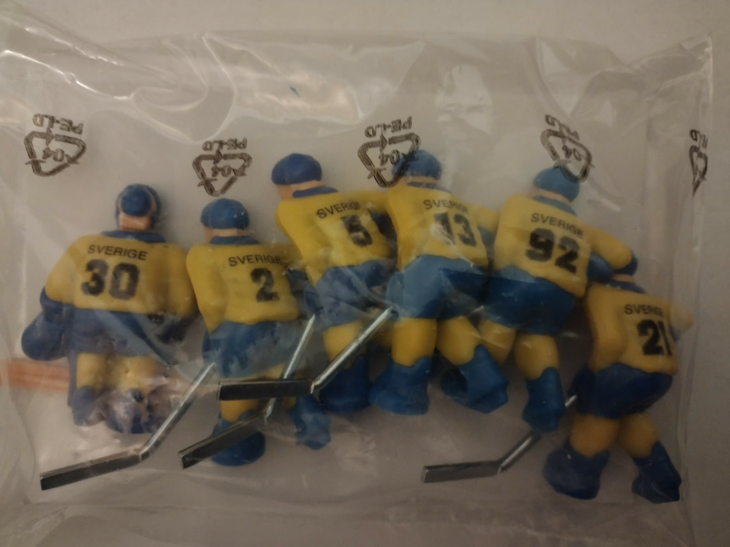 Stiga Playoff 21 Table Hockey Game – European Version (USA-SWEDEN) w/option for 2 EXTRA NHL Teams Upgrade Available